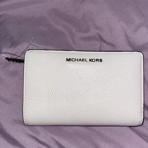 Brand New Michael Kors White Wallet